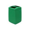 Commercial Zone PolyTec Extra Large Polyethylene Trash Can with Lid, Green, 55 Gal. (732836)