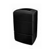 Commercial Zone Products PolyTec Series Rectangular Waste Container, Black, 40 Gal. (733101)