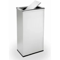 Commercial Zone Products® Precision Series® Rectangular Waste 13.5gal Receptacle with Flipper Door (780829)