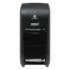 Compact® 2-Roll Vertical Coreless Toilet Paper Dispenser by GP PRO, Black (56790A)