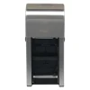 Compact 2-Roll Vertical Coreless Toilet Paper Dispenser by GP PRO, Stainless (56782)