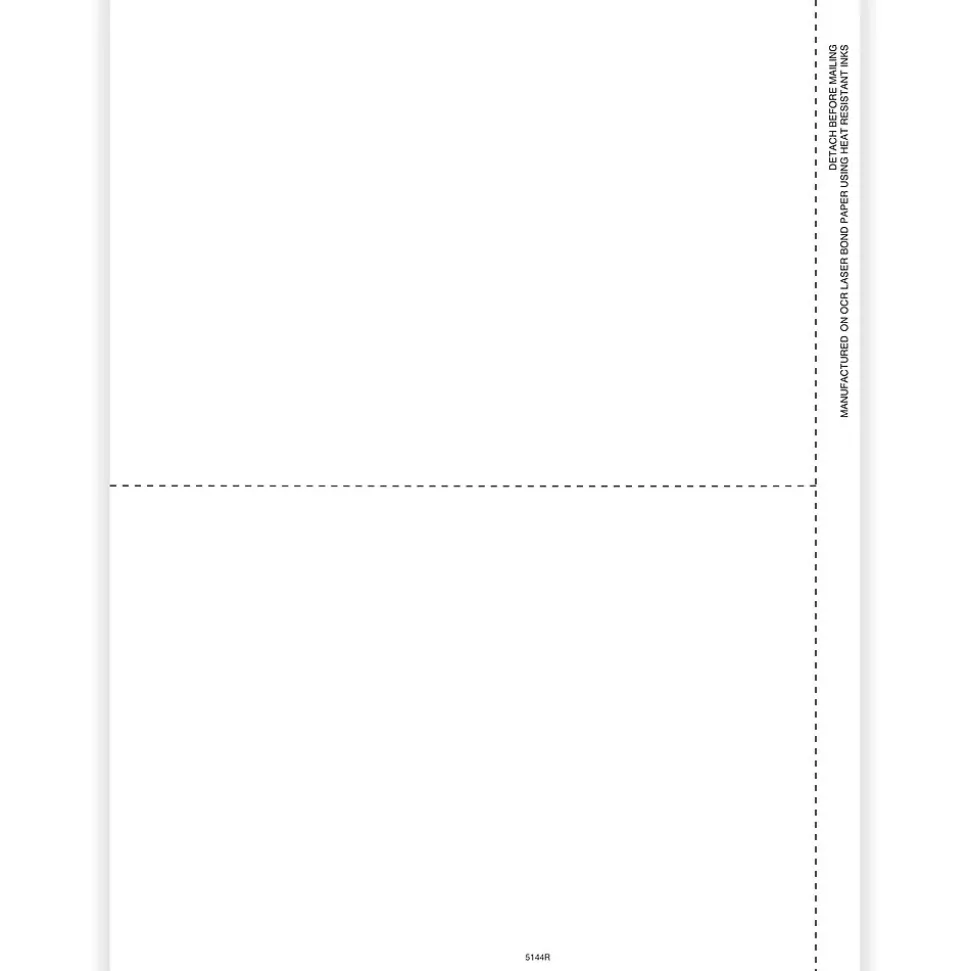 ComplyRight 2024 1099 Tax Form, 2-Part, 2-Up, 50/Pack (514450)