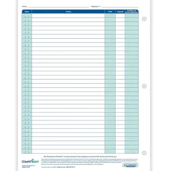 ComplyRight 2024-2025 Academic Attendance Calendar, 50/Pack (A43005015)