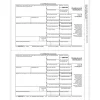 ComplyRight 2024 1099-DIV Tax Form, 1-Part, 2-Up, Recipient Copy B, 50/Pack (513150)