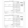 ComplyRight 2024 1099-DIV Tax Form, 1-Part, 2-Up, Payer Copy C, 50/Pack (513250)