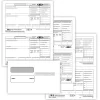 ComplyRight 2024 W-2 Tax Form Envelopes/Recipient Copy Only, 5-Part, 2-Up, Copy B, C/2, D/1, 25/Pack (5648E25)