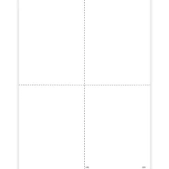 ComplyRight 2024 W-2 Tax Form, 1-Part, 4-Up, 50/Pack (520950)