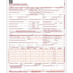 ComplyRight™ CMS-1500 Health Insurance Claim Form 02/12 Laser-Cut Sheet, 500/Box
