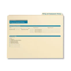 ComplyRight™ Employee Hiring & Employment History Folder, Pack of 25 (A3310)