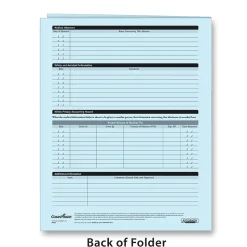 ComplyRight™ Expanded Confidential Employee Medical Records Folder, Pack of 25 (A3325)