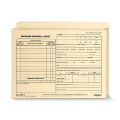 ComplyRight™ Expanded Employee Records Folder, Letter Size, Pack of 25 (A5008)