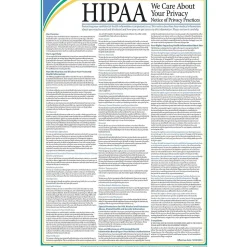 ComplyRight™ HIPAA Notice of Privacy Practices Poster (A2123)