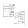 ComplyRight 1099-MISC 3-Part Tax Form Set with Recipient Copy Only, 50/Pack (6113)