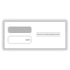 ComplyRight Moistenable Glue Security Tinted Double-Window Tax Envelopes, 3 7/8" x 8 3/8", 50/Pack (DW19W)