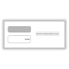 ComplyRight Self Seal Security Tinted Double-Window Tax Envelopes, 3 7/8" x 8 3/8", 50/Pack (DW19WS50)