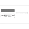 ComplyRight Self Seal Security Tinted Double-Window Tax Envelopes, 5 5/8" x 9.25", 25/Pack (6666225)