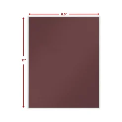 ComplyRight Single-Window Tax Presentation Folder, Burgundy, 50/Pack (PBW24)