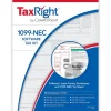 ComplyRight TaxRight 2024 1099-NEC Tax Form Tax Forms, Envelopes, TipSheet & Software, 4-Part, 50/Pack (NECSC6103ES)