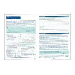 ComplyRight™ West Virginia Job Application, Pack of 50 (A2179WV)