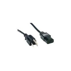 Comprehensive PWC-BK-3 3 ft. Standard Power Cord Power Cable, Black