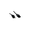 Comprehensive PWC-BK-10 10 ft. Standard Power Cord Power Cable, Black