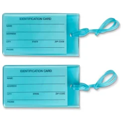 Conair Travel Smart Luggage Tag, Assorted Colors, 2/Pack (TS03XR)
