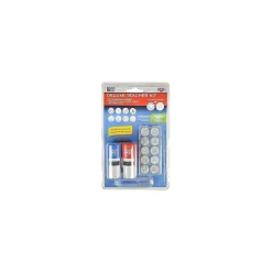 Consolidated Stamp 2000 Plus Self-Inking Deluxe Teachers Stamp Kit, 10 Changeable 5/8" Dia. Messages, Red/Blue Stamps (063614)
