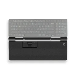 Contour Design RollerMouse Pro Vegan Leather Regular Wrist Rest, Wireless, Black (CDRMPRO10210)
