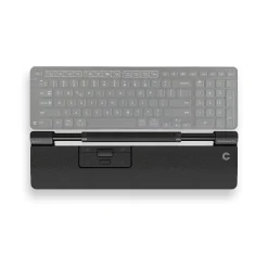 Contour Design RollerMouse Pro Vegan Leather Slim Wrist Rest, Wired, Black (CDRMPRO20110)