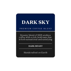 Copper Moon Dark Sky Arabica Beans Coffee, Dark Roast, 32 oz. (260124)