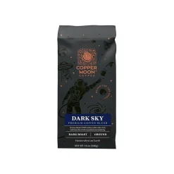 Copper Moon Dark Sky Arabica Ground Coffee, Dark Roast, 12 oz. (205335)
