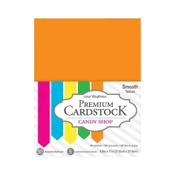 Core'dinations Premium Candy Shop Cardstock, Assorted Colors, 50 Sheets/Carton (377695)