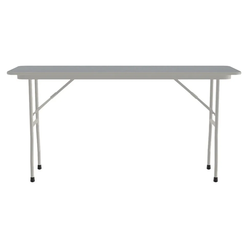 Correll Folding Table, 72" x 18", Gray (CF1872TF-15)