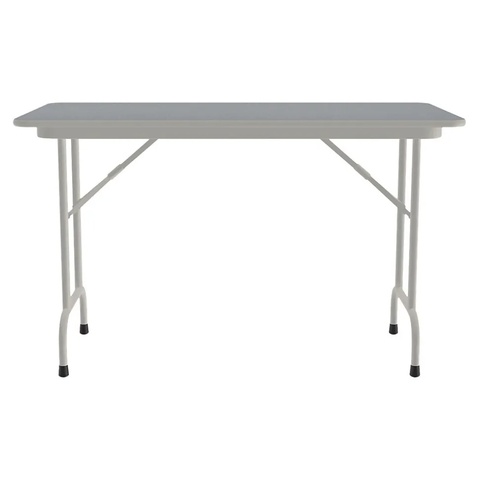 Correll Folding Table, 48" x 24", Gray (CF2448TF-15)