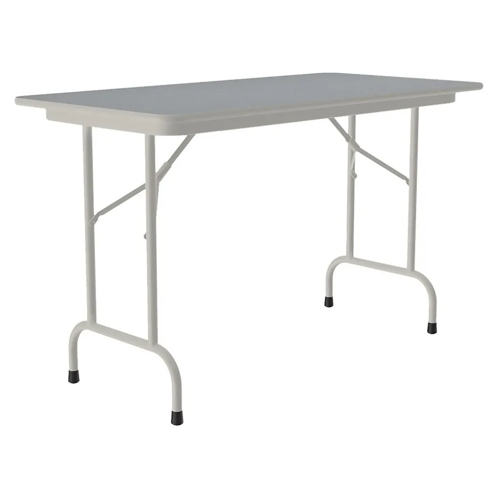 Correll Folding Table, 48" x 24", Gray (CF2448TF-15)