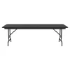 Correll Folding Table, 96" x 30", Black (CFA3096TF-07)