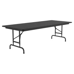 Correll Folding Table, 96" x 30", Black (CFA3096TF-07)