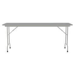 Correll Folding Table, 72" x 24", Gray (CF2472TF-15)