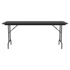 Correll Folding Table, 60" x 30", Black (CF3060TF-07)