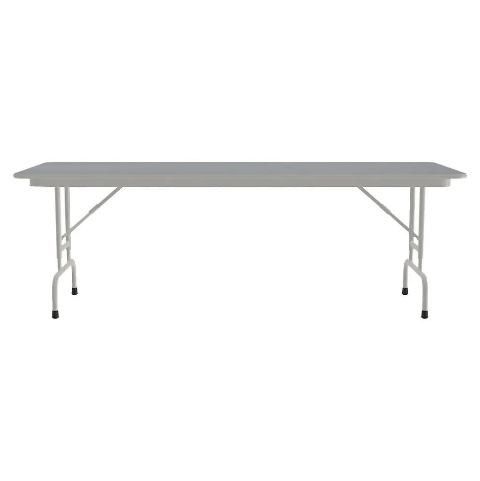 Correll Folding Table, 96" x 30", Gray (CFA3096TF-15)