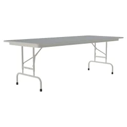 Correll Folding Table, 96" x 30", Gray (CFA3096TF-15)