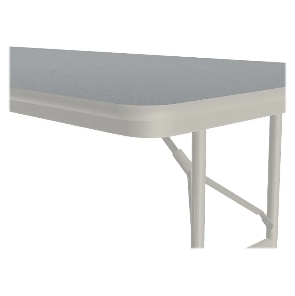 Correll Folding Table, 96" x 30", Gray (CFA3096TF-15)
