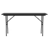 Correll Folding Table, 72" x 18", Black (CF1872TF-07)