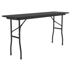 Correll Folding Table, 72" x 18", Black (CF1872TF-07)