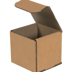 Corrugated Mailers, 3" x 3" x 3", Kraft, 50/Bundle (M333K)