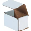 Corrugated Mailers, 3" x 2" x 2", White, 50/Bundle (M322)