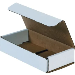 Corrugated Mailers, 10" x 6" x 2", White, 50/Bundle (M1062)