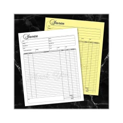 Cosco Artistic 2-Part Carbonless Invoices, 8.5" x 11", 50 Sets/Book (074003)