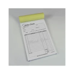 Cosco Artistic 2-Part Carbonless Sales Orders, 4.25