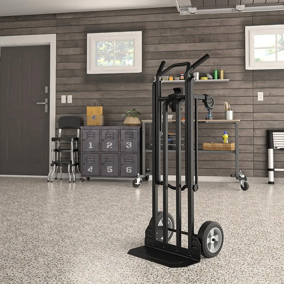 Cosco Convertible Hand Truck, 800 lb. Capacity, Black (12217BLK1E)